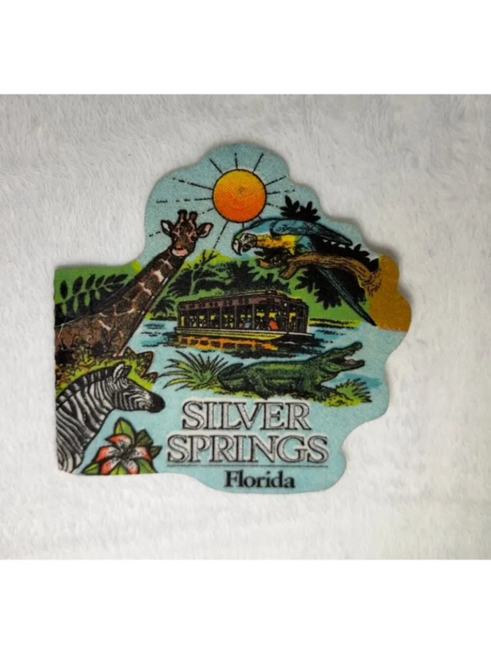 Vintage Silver Springs, Florida mini pennant